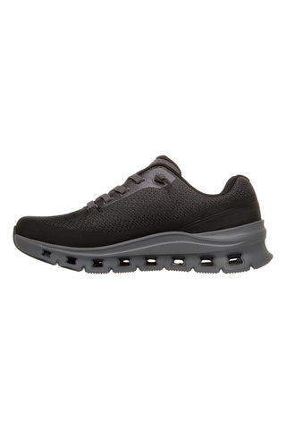 Schwarzer Stoff Turnschuhe Skechers Glide-Step Pro Waverra