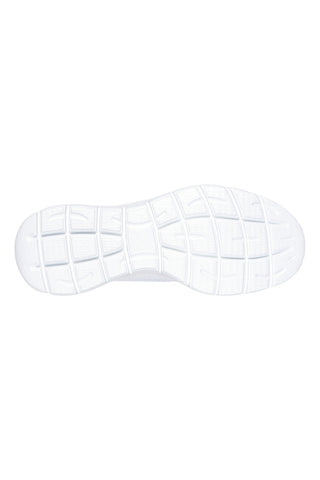 Weiße Slip-on-Sneaker aus Mesh mit Air Cooled Memory Foam, Skechers Summits High Range