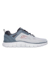 Graue Sportschuhe mit Memory Foam Skechers Track Breiter