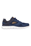 Sneakers blu in mesh stringate Skechers Track Syntac