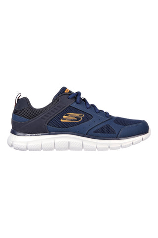 Sneakers blu in mesh stringate Skechers Track Syntac