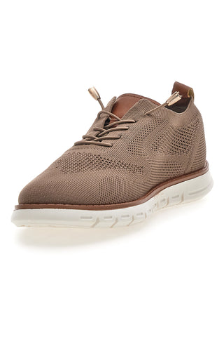 Lässige braune Schuhe mit Schnürsenkeln Max dillan BK024381