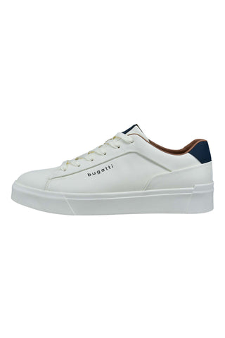 Sneakers bianche con lacci Bugatti 325AMU0150002100