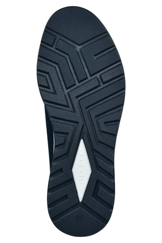 Blaue Turnschuhe mit Schnürsenkeln und seitlichem Reißverschluss Bugatti 331AFB0569004100
