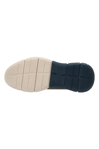 Scarpe stringate verde scuro in tessuto Bugatti 331AWB0469147114