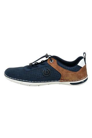 Bugatti perforiert blau Herren Turnschuhe 321ASG0350004100