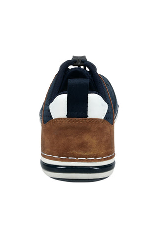 Bugatti perforiert blau Herren Turnschuhe 321ASG0350004100