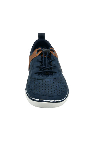 Bugatti perforiert blau Herren Turnschuhe 321ASG0350004100