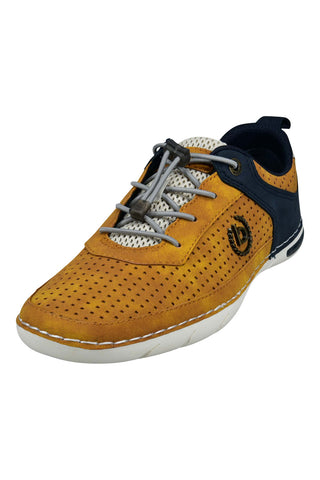 Scarpe stringate gialle traforate Bugatti 321ASG0350505041