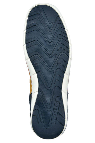 Scarpe stringate gialle traforate Bugatti 321ASG0350505041