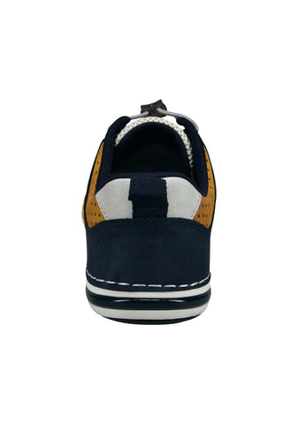 Scarpe stringate gialle traforate Bugatti 321ASG0350505041