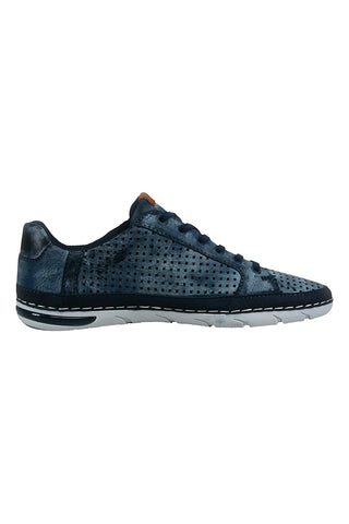 Sneakers blu traforate con zip Bugatti 321ASG0550004100