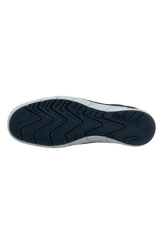 Sneakers blu traforate con zip Bugatti 321ASG0550004100