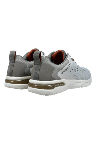Graue perforierte Turnschuhe Bugatti 341ADT0569002100