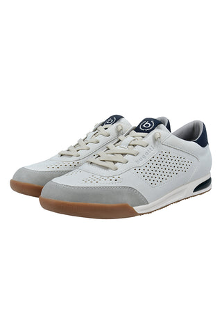 Bugatti weiß perforierte Schnürschuhe 321A381750002100