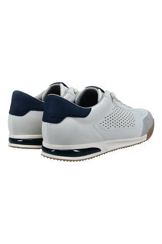 Bugatti weiß perforierte Schnürschuhe 321A381750002100