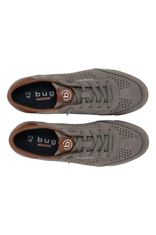 Scarpe marroni traforate Bugatti 321A381755001400