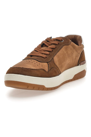 Brauner Herrentrainer mit kontrastierenden Einsätzen Relife 68882572302