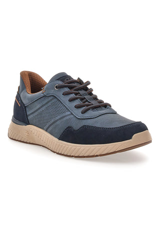 Blauer Herren-Trainer mit kontrastierenden Einsätzen Relife 68882572103E