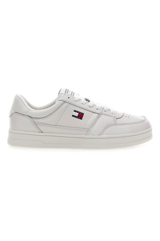 Sneakers bianche in pelle con soletta estraibile Tommy jeans The greenwich new ess