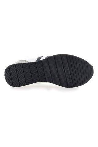 Sneakers bianche e grigie stile running con soletta estraibile Tommy jeans Tjm Class Runner