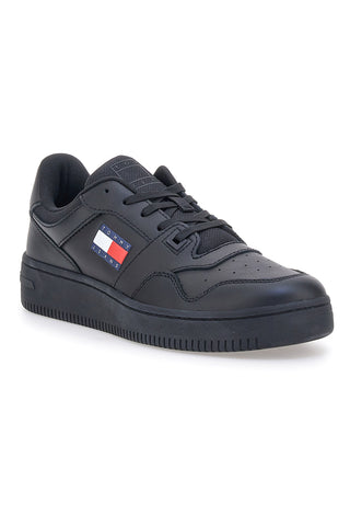Sneakers nere retro basket in pelle Tommy jeans