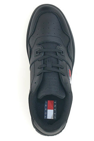 Sneakers nere retro basket in pelle Tommy jeans