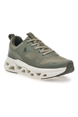 Sneakers da uomo verde stringate 2T2L YH25230