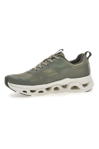 Sneakers da uomo verde stringate 2T2L YH25230