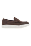 Kaffee Slipper mit weißer Sohle Longford C53086