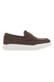Kaffee Slipper mit weißer Sohle Longford C53086