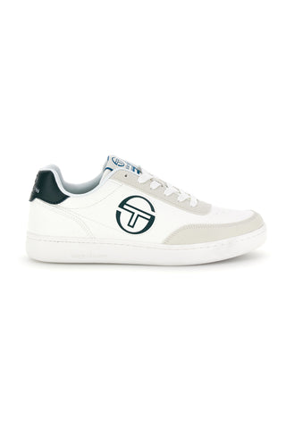 Weiße Turnschuhe mit kontrastierenden Einsätzen und ultra-weicher Sohle Sergio tacchini New Action Ltx