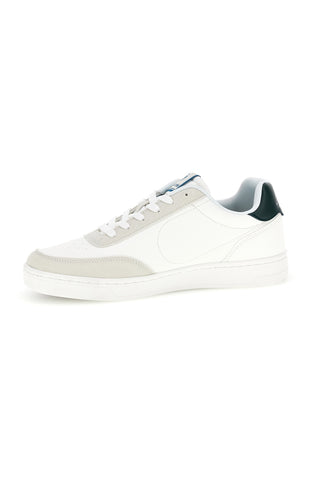 Weiße Turnschuhe mit kontrastierenden Einsätzen und ultra-weicher Sohle Sergio tacchini New Action Ltx