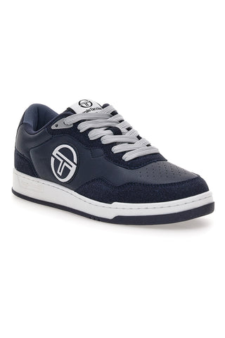 Blaue Turnschuhe mit seitlichem Logo Sergio tacchini STM614205