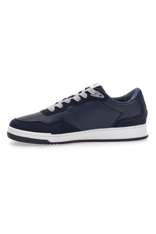 Blaue Turnschuhe mit seitlichem Logo Sergio tacchini STM614205