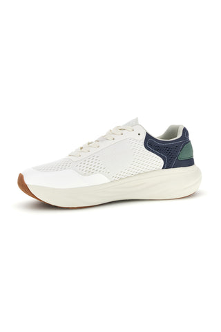 Sergio Tacchini Walter Mix weiß atmungsaktive Stoff Turnschuhe