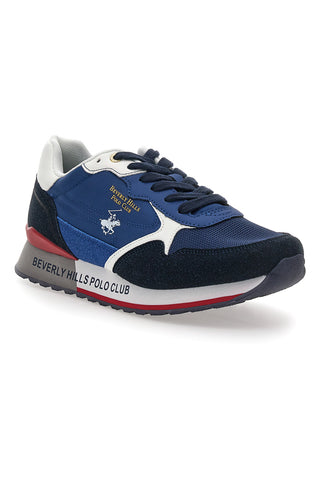 Blau weiß und rot Beverly Hills Polo Club King Power Mix Turnschuhe