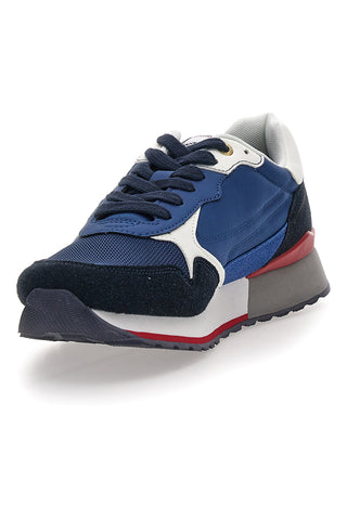 Blau weiß und rot Beverly Hills Polo Club King Power Mix Turnschuhe