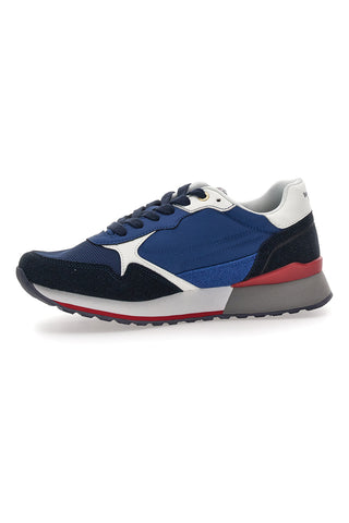 Blau weiß und rot Beverly Hills Polo Club King Power Mix Turnschuhe