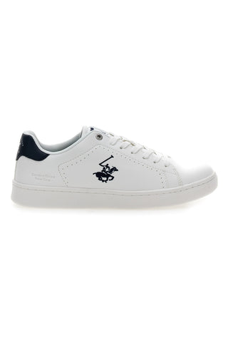 Sneakers Bianche con dettagli Blu Beverly hills polo club BHM614000