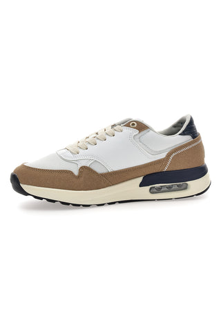 Weiß-beige und blau Beverly Hills Polo Club Team Mix Turnschuhe