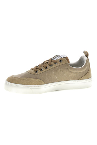 Beige Stoff Turnschuhe Gas GAM614005