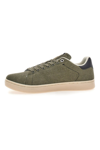 Grüne Sneakers aus Stoff mit kontrastierender Sohle Gas SAMMY CVS