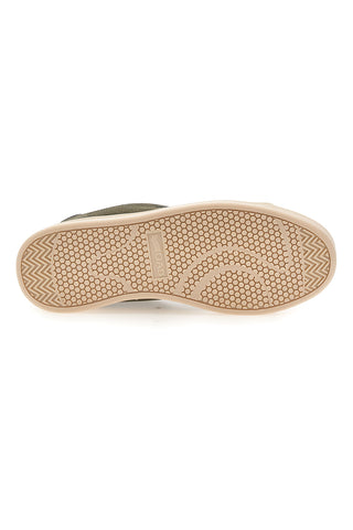 Grüne Sneakers aus Stoff mit kontrastierender Sohle Gas SAMMY CVS