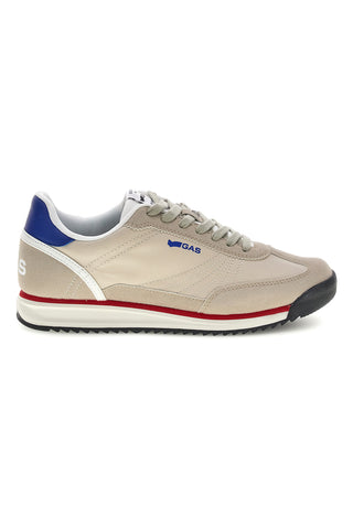 Beige Stoff Turnschuhe Gas GAM617000