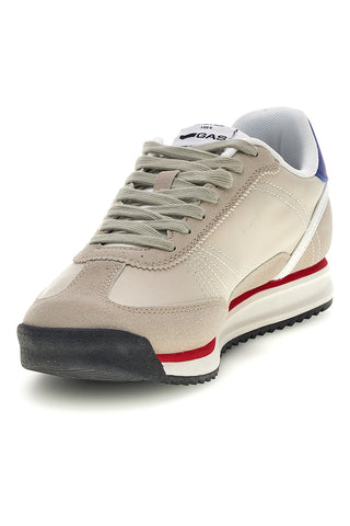 Beige Stoff Turnschuhe Gas GAM617000