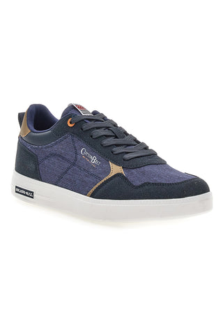 Sneakers grigie in tessuto con punta a contrasto Cotton Belt Hook CVS