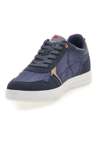 Sneakers grigie in tessuto con punta a contrasto Cotton Belt Hook CVS