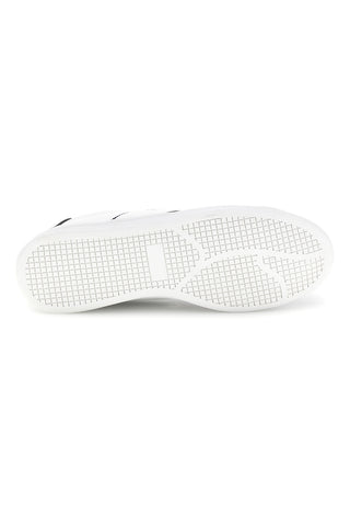 Weiße Schnürschuhe mit kontrastierenden Einsätzen U.s. grand polo GPM234001038
