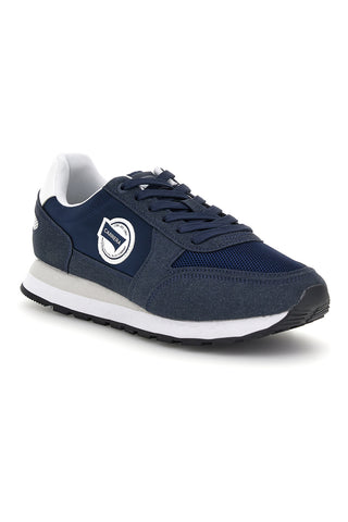 Sneakers blu con inserti a contrasto e lacci Carrera CAM12100M3737